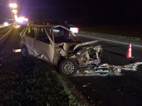 Cinco rodriguenses terminaron heridos en Luján tras un accidente que pudo ser fatal