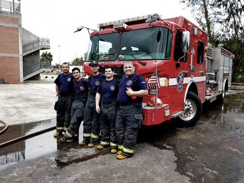 Cinco bomberos rodriguenses se capacitan en Estados Unidos