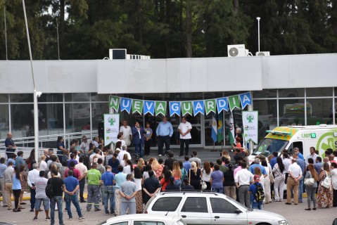 Se llevó a cabo la inauguración oficial de la nueva guardia del Hospital Vicente López