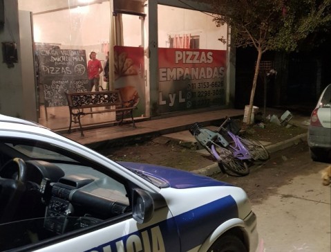 Procedimiento por drogas en una pizzería del barrio Villa Ángela