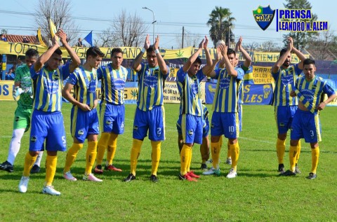 Banderazo de Alem previo a un nuevo "Clásico del Oeste"