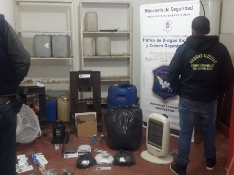 Desarticularon una banda narco que procesaba y vendía droga a tres cuadras de la Plaza Central