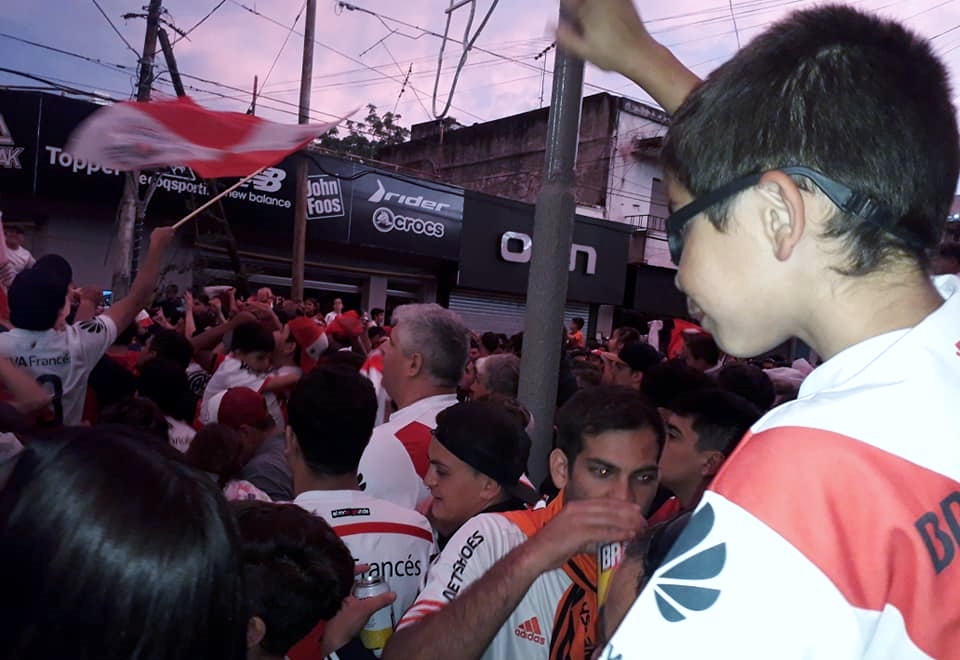 Así se vivió la fiesta de River en Rodríguez