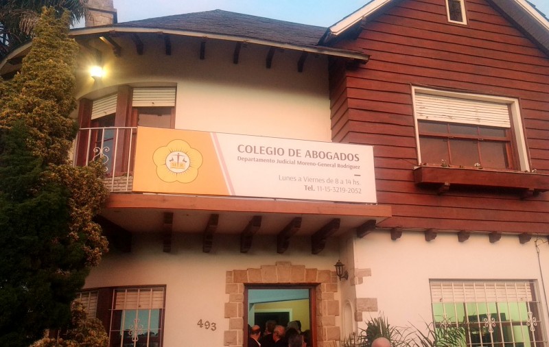 ¿Cómo funcionará la nueva sede del Colegio de Abogados en Gral. Rodríguez?