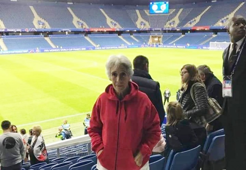 Elba Selva presenció el Mundial Femenino y se llevó una emocionante sorpresa