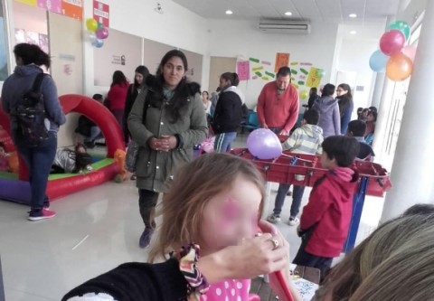 Más de un centenar de chicos celebraron el Día del Niño en el Hospital Odontológico
