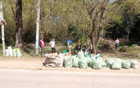 La cooperativa Rodríguez Sustentable informó cuánta basura recogió en el predio de Los Viveros