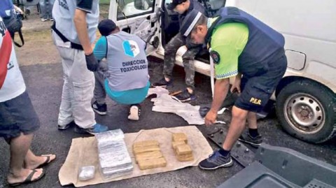 Condenaron a un ciudadano de Rodríguez por transportar más de 60 kilos de droga en Entre Ríos