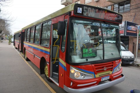 Tensa situación entre un sujeto y un chofer de colectivo en el centro