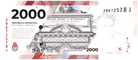 El Banco Central anunció el lanzamiento del billete de $2000