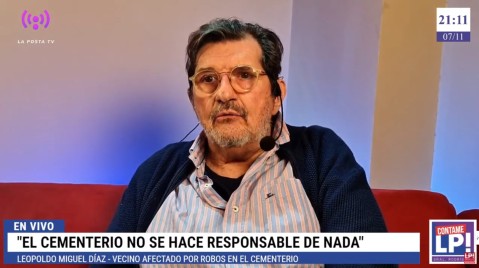 La angustia de un vecino por otro reclamo contra el Cementerio: "Podés llevarte un ataúd, nadie controla nada"