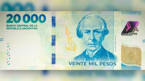 Comenzaron a circular los nuevos billetes de $20.000: cómo es y qué medidas de seguridad tiene