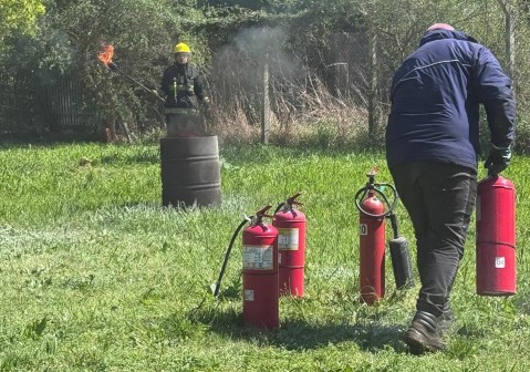 Los Bomberos realizaron un particular simulacro: en qué consistió y dónde fue