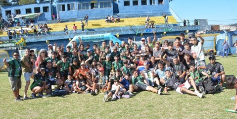 El intendente participó del cierre de la Liga Municipal de Fútbol