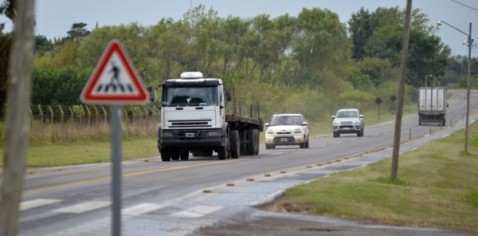 Informaron desvíos en la Ruta 6 por obras