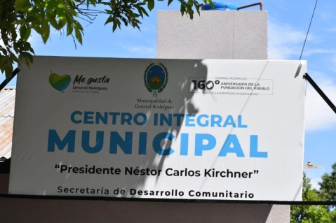 Qué servicios ofrecerá el nuevo Centro Integral Municipal de Gral. Rodríguez