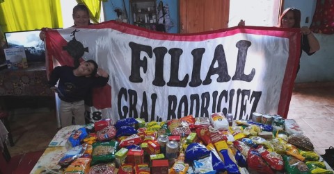 La filial rodriguense de River llevó adelante una importante acción solidaria