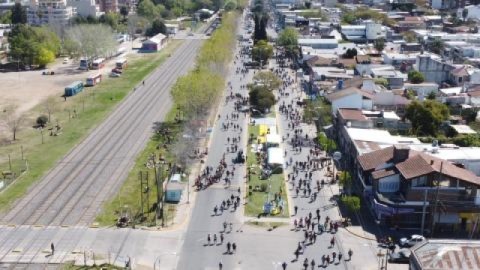 Un mapa muestra dónde estará cada corte de tránsito durante la Peregrinación a Luján