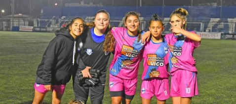 Rodriguenses debutaron en el fútbol femenino de AFA y una marcó un récord histórico