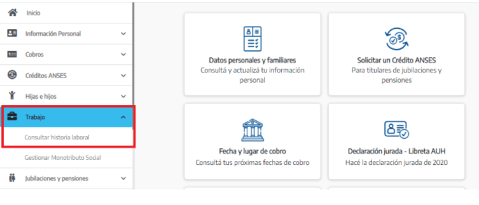 Cómo consultar la historia laboral desde Internet
