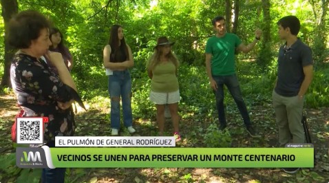 La lucha de los vecinos defensores del Monte del Hospital llegó a la televisión nacional