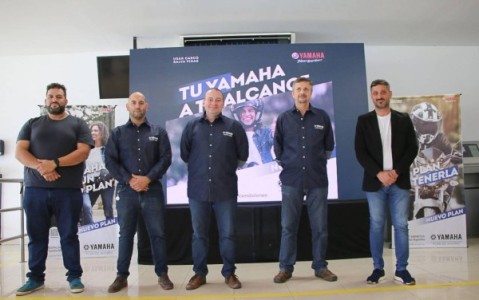 Yamaha lanzó su plan de ahorros en una conferencia en su planta de Gral. Rodríguez