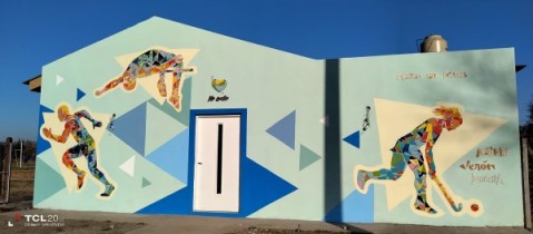 Sábado de inauguración: Arte y deporte se vienen a Barrio Marabó con un flamante polideportivo