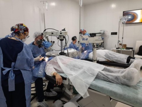 Ya realizan cirugías de cataratas en el Hospital Oftalmológico