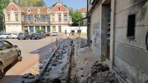 Cómo es la obra del "anillo hídrico" que realizan en el Hospital Vicente López