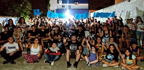 La Cámpora realizó un encuentro de juventudes en la sede del PJ local