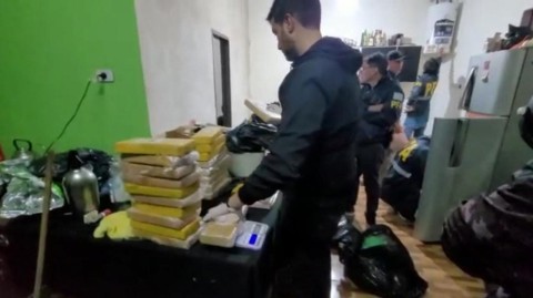 Allanamientos en General Rodríguez por una banda narco que transportaba droga a la Patagonia