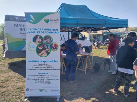 Este sábado habrá operativos para la salud, las mascotas y el ambiente en un barrio de Gral Rodríguez