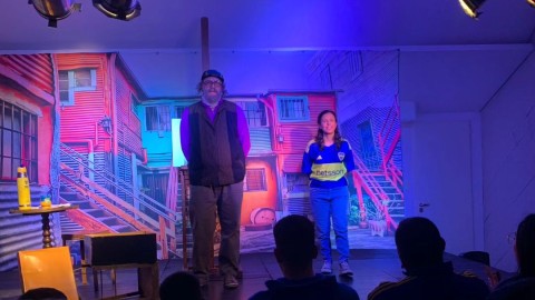 Video: así fue la obra de teatro en Gral Rodríguez que recrea la historia de Boca Juniors