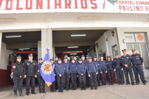 Los Bomberos Voluntarios de Gral Rodríguez otorgaron ascensos y reconocimientos a su plantel