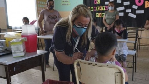 Vacunación en escuelas: el cronograma de esta semana en General Rodríguez