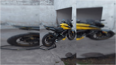 Ladrones se las ingeniaron para abrir el portón de una casa sin forzarlo y robarse una moto en el barrio Virgen del Carmen