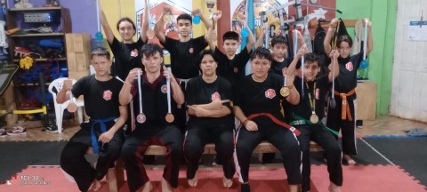 Excelente actuación de deportistas rodriguenses en un evento internacional de artes marciales