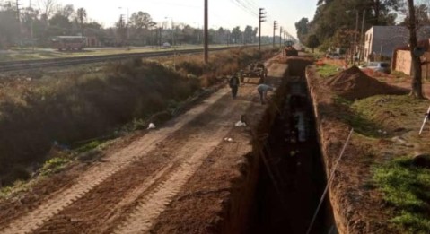 Detalles de la obra pluvial de Almirante Brown hasta Güemes: cuándo termina y qué alcance total tendrá