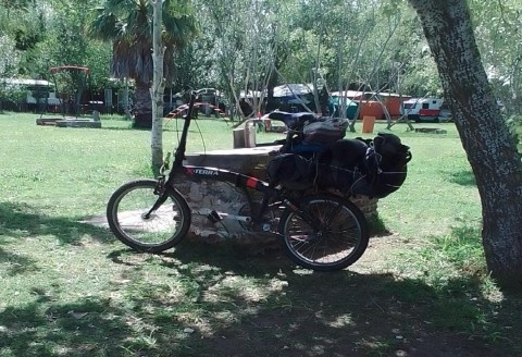 Fue a comprar a una heladería del centro y al salir notó que le habían robado su bicicleta