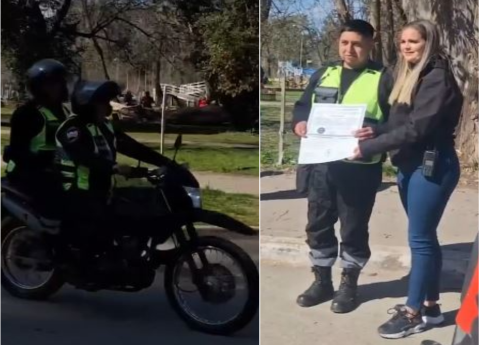 Video: fueron capacitados nuevos inspectores de tránsito municipales de la división Motorizada