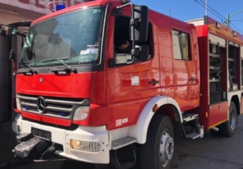 El nuevo vehículo adquirido por Bomberos ya está en el cuartel