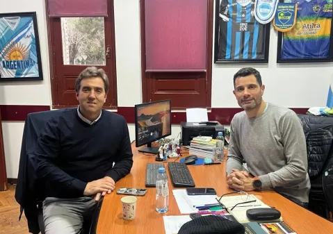 El intendente Mauro García recibió a su par lujanense Leonardo Boto: de qué temas hablaron