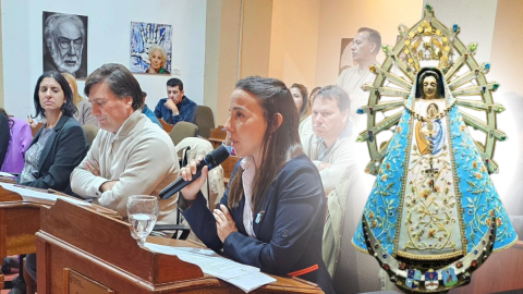 El Concejo Deliberante aprobó una ordenanza para colocar la imagen de Nuestra Señora de Luján en el recinto