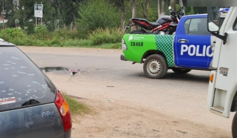 Grave accidente en Ruta 28: Murió un motociclista luego de un impacto en el cruce con la colectora