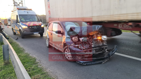 Urgente: choque múltiple y demoras en el Acceso Oeste