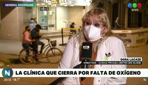 Video: el desolador testimonio de la directora médica de la Clínica Centro