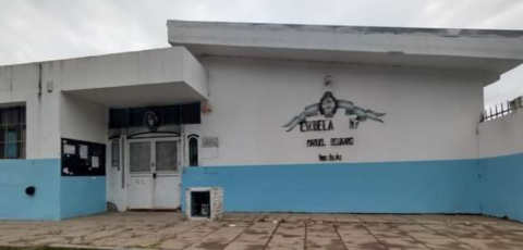 Escuela de Parque Rivadavia suspende las clases los días de lluvia por problemas de infraestructura