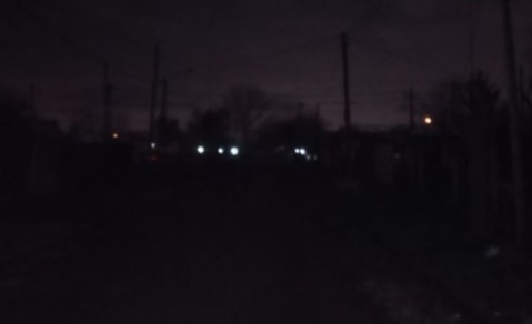 Otra vez se quedó sin luz un barrio de Villa Vengochea