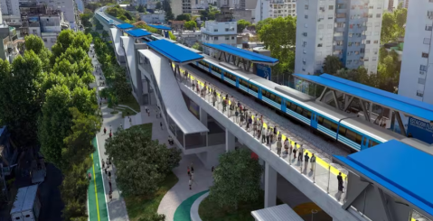 Anunciaron cuándo comenzará la mega obra del viaducto del tren Sarmiento