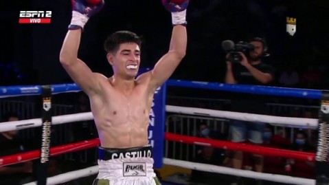 Boxeo: el rodriguense Sebastián Castillo ganó por KO en una nueva presentación oficial